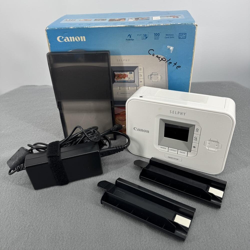 Canon Selphy CP740 Compact Color Photo Printer Dye Sublimation USB PictBridge
